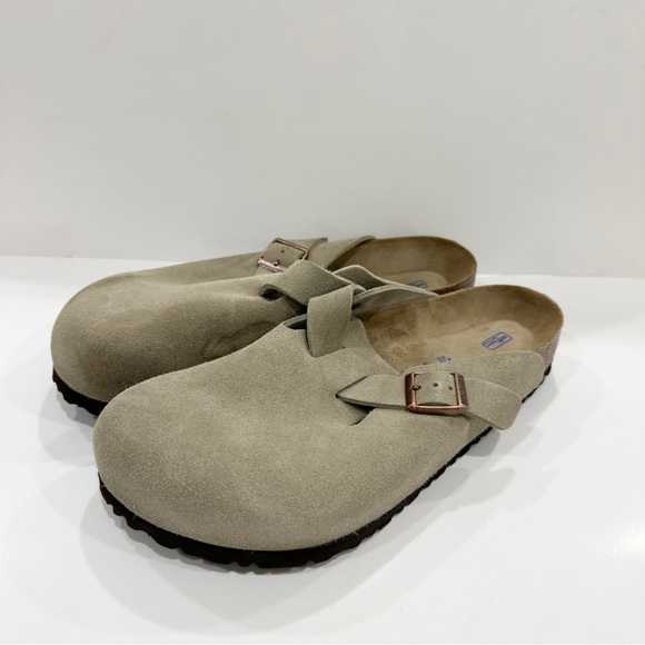 Birkenstock softbed Boston Mules Men’s Sandals - Picture 6 of 10